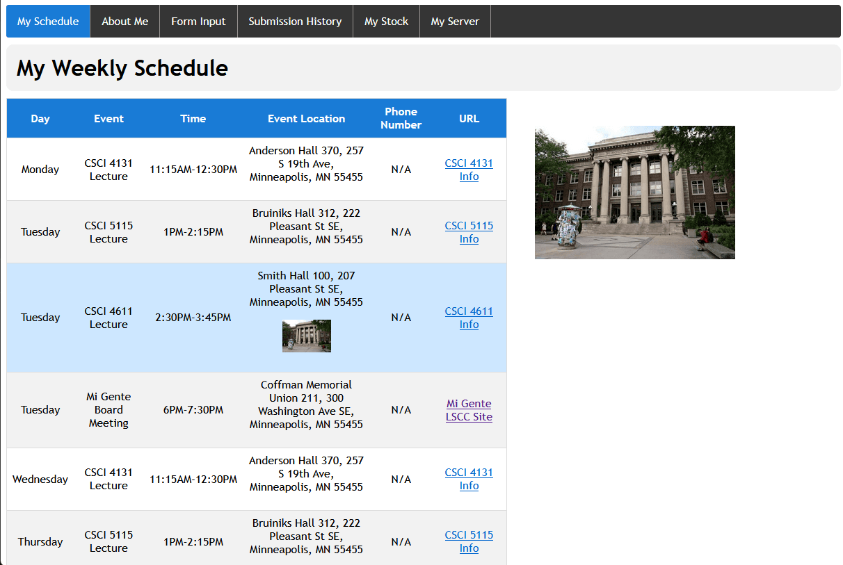 Schedule Server